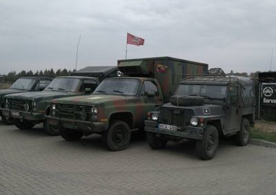 RENTAL OF MILITARY VEHICLES